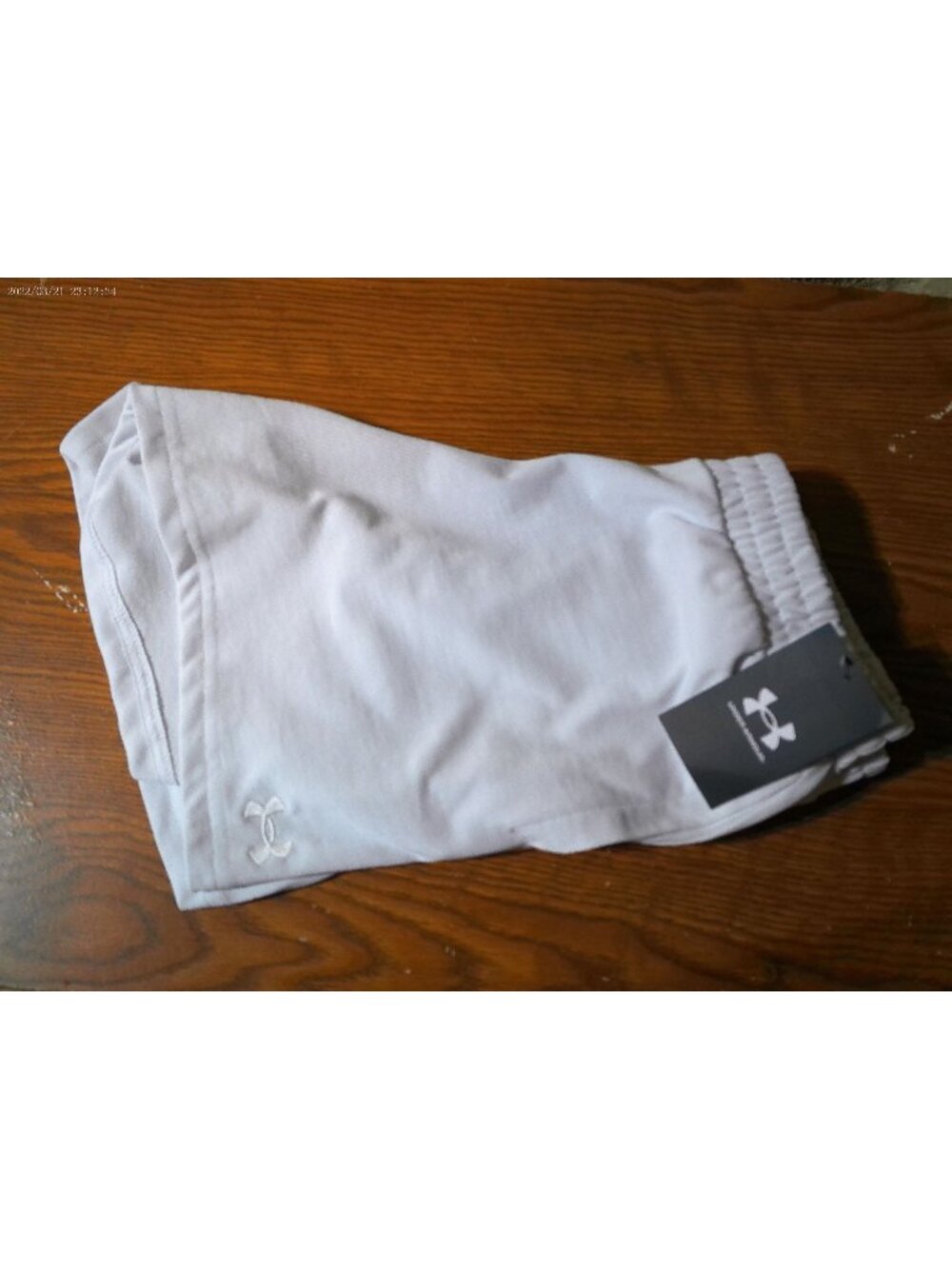 Under Armour Women's Shorts logo XS Off White Sports